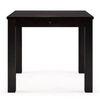 Arabia - Oribi 4 Seater Storage Dining Table Set (Colour- Burnt Orange , Finish- Mahogany)