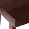 Mayfield Sheesham Wood Coffee Table In Dark Walnut Finish