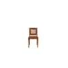 lavazi solid wood dining chair in Provincial Teak
