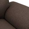 Adelaide Essential 3 Seater Fabric Sofa in Mocha Colour
