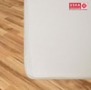 USHA SHRIRAM Queen Size Elastic Strap Terry Cotton Waterproof Mattress Cover White