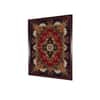 Brown Green Folk Canvas Wall Prints Canvas Wall Prints Set of 1 Multicolor Matte