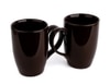 Dark Brown Rustic Dawn Stoneware Mug Collection
