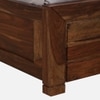 Devora Hydraulic Solid Wood Bed King Size in Provincial Teak Finish