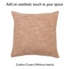 Vindhya Set Of 2 Cushion Covers With Brown Colour
