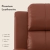 Griffin Single Seater Recliner Sienna Brown Colour
