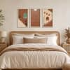 The Castle Decor Boho Abstract Wall Art Set of 3 9x17 Inch