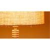 Harmon White Cotton Shade Floor Lamp