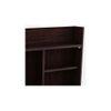Nakamura Study Table with Cabinet in Dark Brown Finish
