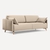Roma Fabric Sofa (Cream)