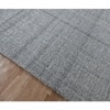 Zainab Gray Solid Hand-Tufted Wool 9X7 Feet Carpet