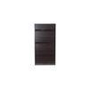Hayao 3 Tier Book Shelf in Wenge Finish