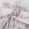 Stoa Paris Super King Size Cotton Bedsheet with 2 Pillow Covers  Size Blushwood Pink