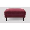 Munich Ottoman Color in Maroon