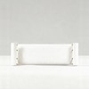 Halorest Metal Bench in White Finish
