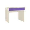 Primera Kids Study Desk with Drawer in Light Woodgrain Finish Lavender Purple Colour