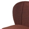 Nimbus Fabric Dining Chair in Maroon Colour