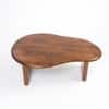 Tiller Solid Wood Coffee Table In Dark Walnut Finish