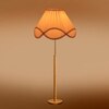 Devansh Wood & Metal Floor Lamp