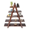 Kassel Sheesham Wood Book Shelf in Walnut Finish