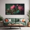 The Castle Decor Beautiful Flower Wall Art Set of 5 27x48 Inch