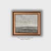 Artistry Grey Muted Seascape Canvas Wall Prints Canvas Wall Prints Set of 1 Multicolor Matte