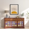 Sheesham Wood Sideboard In Rustic Teak Finish