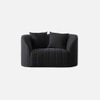 Baiwang Fabric Sofa (Black)