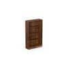 Alex Engineered Wood Bookshelf in Brown Maple