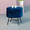 Sagano Upholstered Storage Pouffe