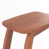 Forma Solid Wood C Table In Red Cedar Finish