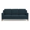 Abbey 3 Seater Fabric Sofa in Indigo Blue Colour