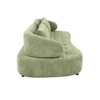 Henry Boucle 3 Seater Sofa in Pista Green  Color