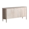 Pipevine Solid wood Mango Sideboard with 3 Door in White Wash Finish
