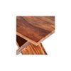Darcy Sheesham Wood Coffee Table In Teak Finish