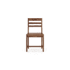 Oliver Solid Wood Dining Chair Set Of 2 In Teak Finish