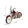 Craft Tree Metal Handpainted Decorative Bike  Clock Showpiece Dial Size 6''