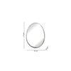 Gleaming Gold Stainless Steel Wall Mirror