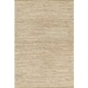 Jaipur Rugs Basketweave Rayon Chenille And Jute 5'3x7'6 Feet Cream Dhurrie Carpet