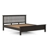 Raynor Solid Wood King Size Bed Without Storage (American Walnut Finish)