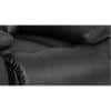 Magna Leatherette One Seater Manual Recliner in Black Colour