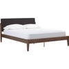 Scandinavian Tucker King Bed Cocoa Finish