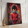 The Castle Decor Anime Power Fighter Wall Art Framed Painting 20x30 Inch