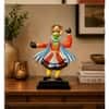 Desert Art Handpainted Metal Kerala Kathakali Dancer Figurine