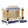 D'Dass White Sheesham and Mdf Wooden Temple For Pooja In Home and Office