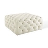 Leonex Ottoman Color in White