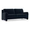 Farina Luxe 3 Seater Fabric Sofa in Sea Port Blue Velvet Colour