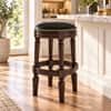 Tejas Sheesham Wood Bar Stool in Walnut Finish