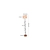 Fergie Multicolour Cotton Shade Floor Lamp