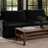 Indiana Scalloped Edge Solid Wood Coffee Table Modern Design